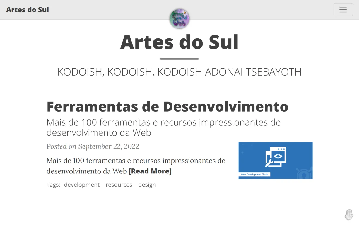 img of Blog Artes do Sul